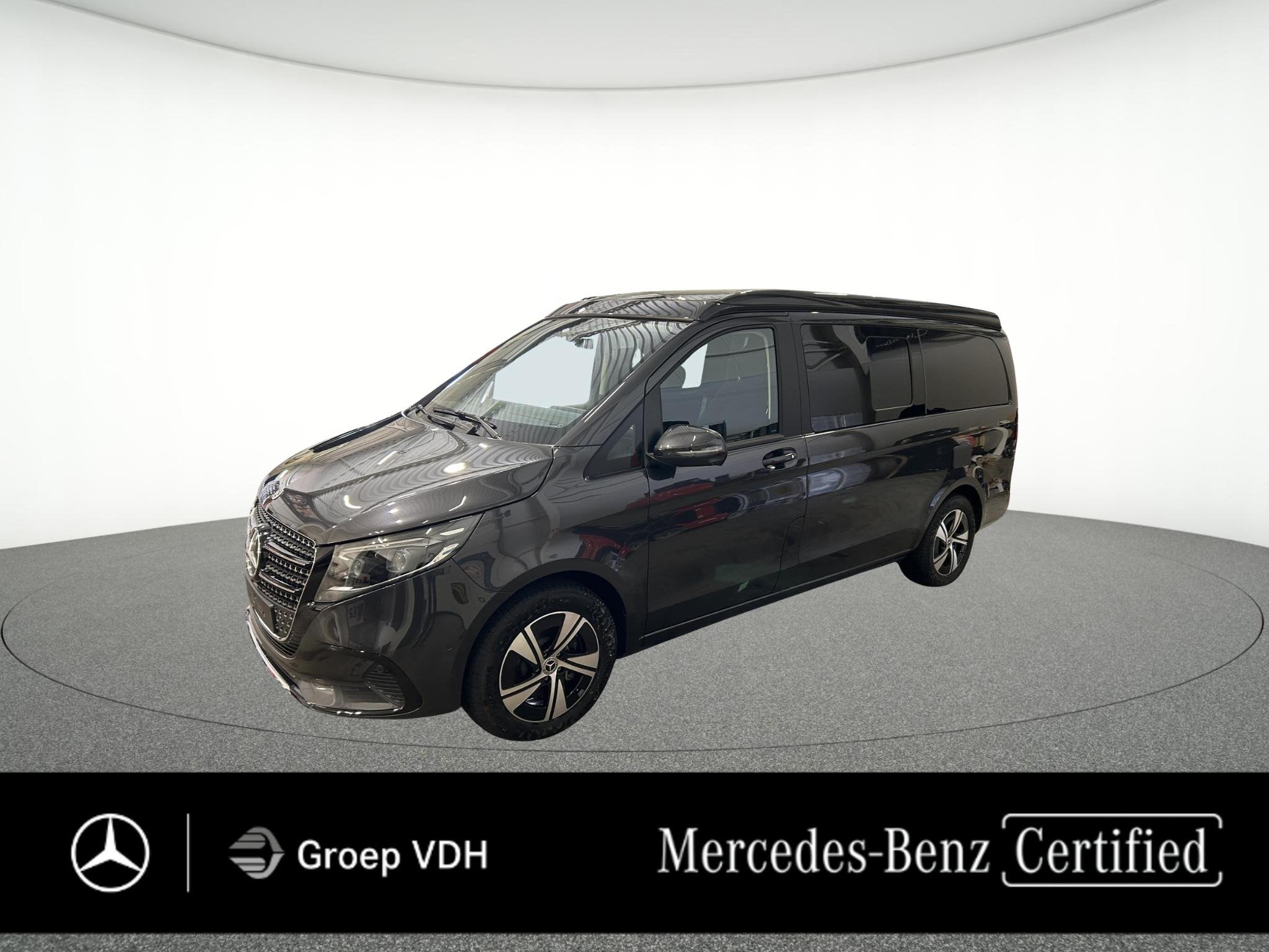Mercedes-Benz Vans V-Klasse Marco Polo 300 d L2, Automaat, Dealer onderhouden, Zwart, 2000 kg