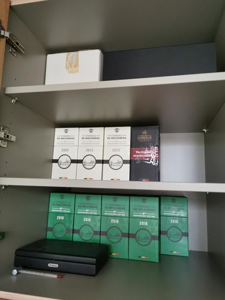 Gouden Carolus whisky 2019 Esmeralda en 2020 Rabelo, Verzamelen, Ophalen of Verzenden