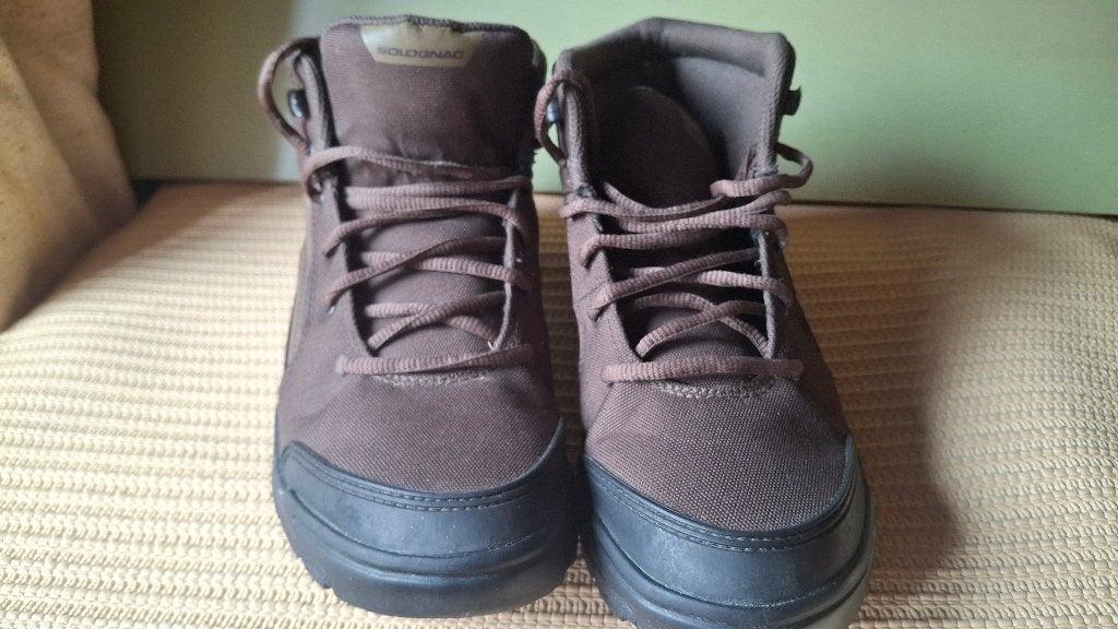 Chaussures de marche / outdoor Solognac Light 100, Kleding | Dames, Schoenen, Ophalen, Bruin, Wandelschoenen, Zo goed als nieuw