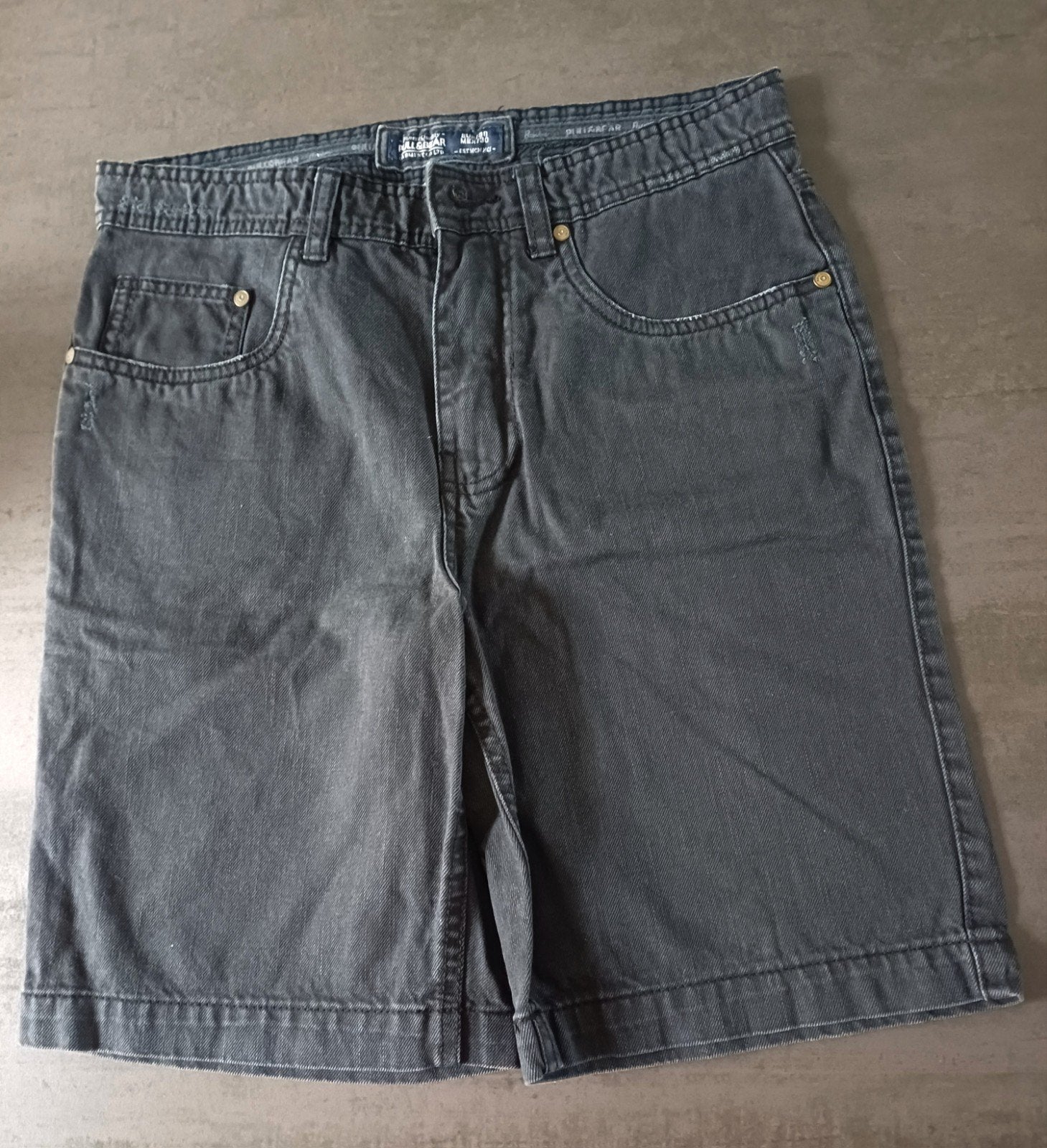 Zwarte jeans short/bermuda - heren, Kleding | Dames, Spijkerbroeken en Jeans, Ophalen of Verzenden