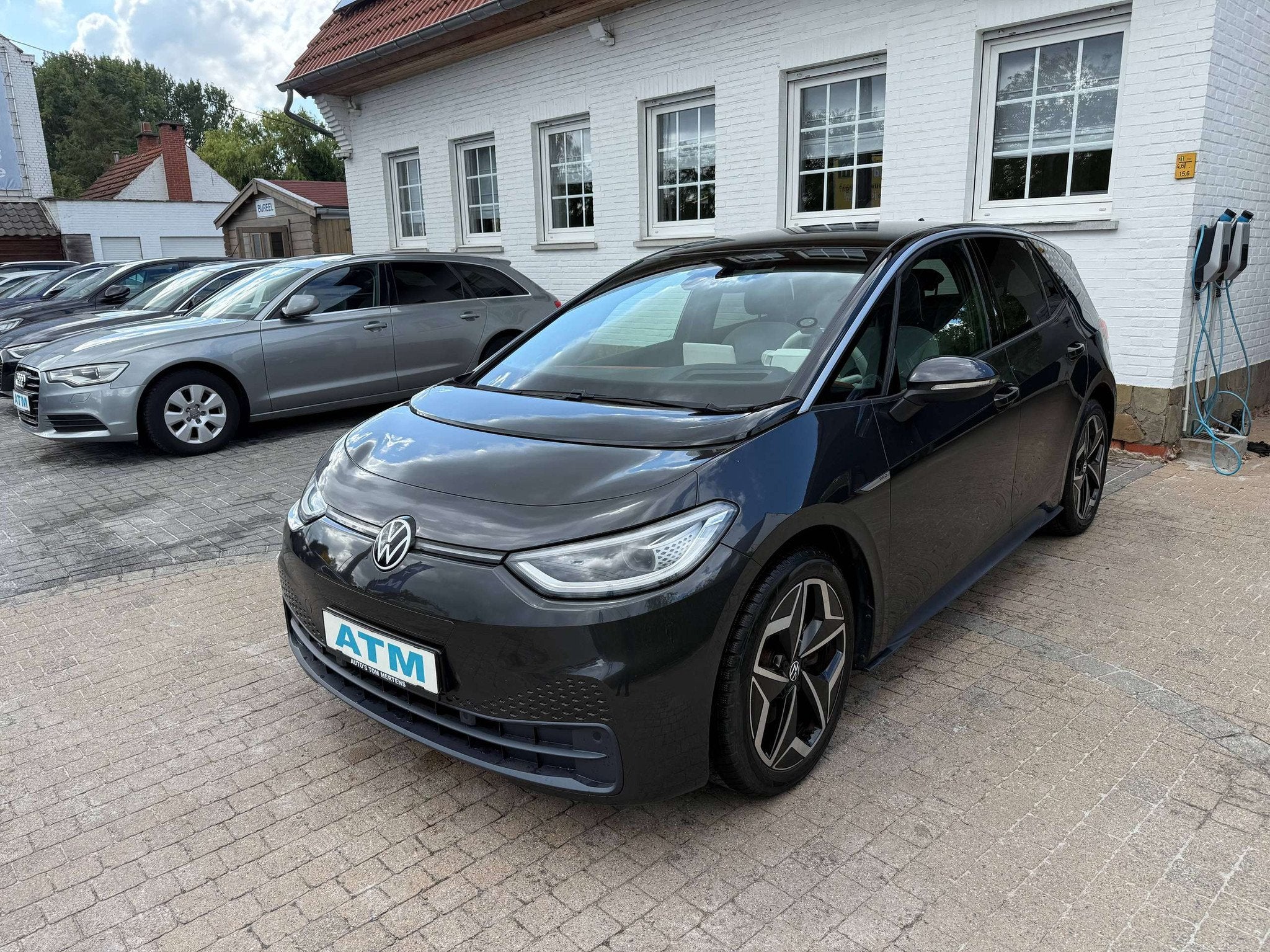 Volkswagen ID.3 ID.3 Performance Pro/Pano dak/Head-up/Trekha, Argent ou Gris, Achat, Euro 6, Entreprise