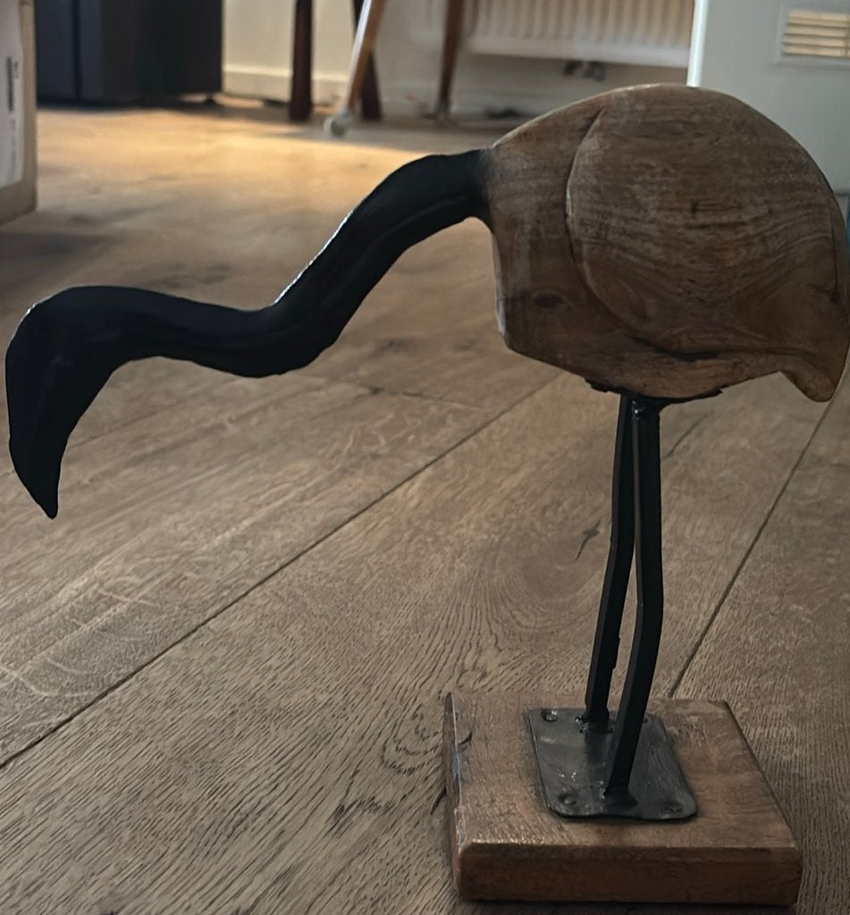 Antieke vogel uit en museum, Ophalen, Handgemaakt, Object, 35 cm