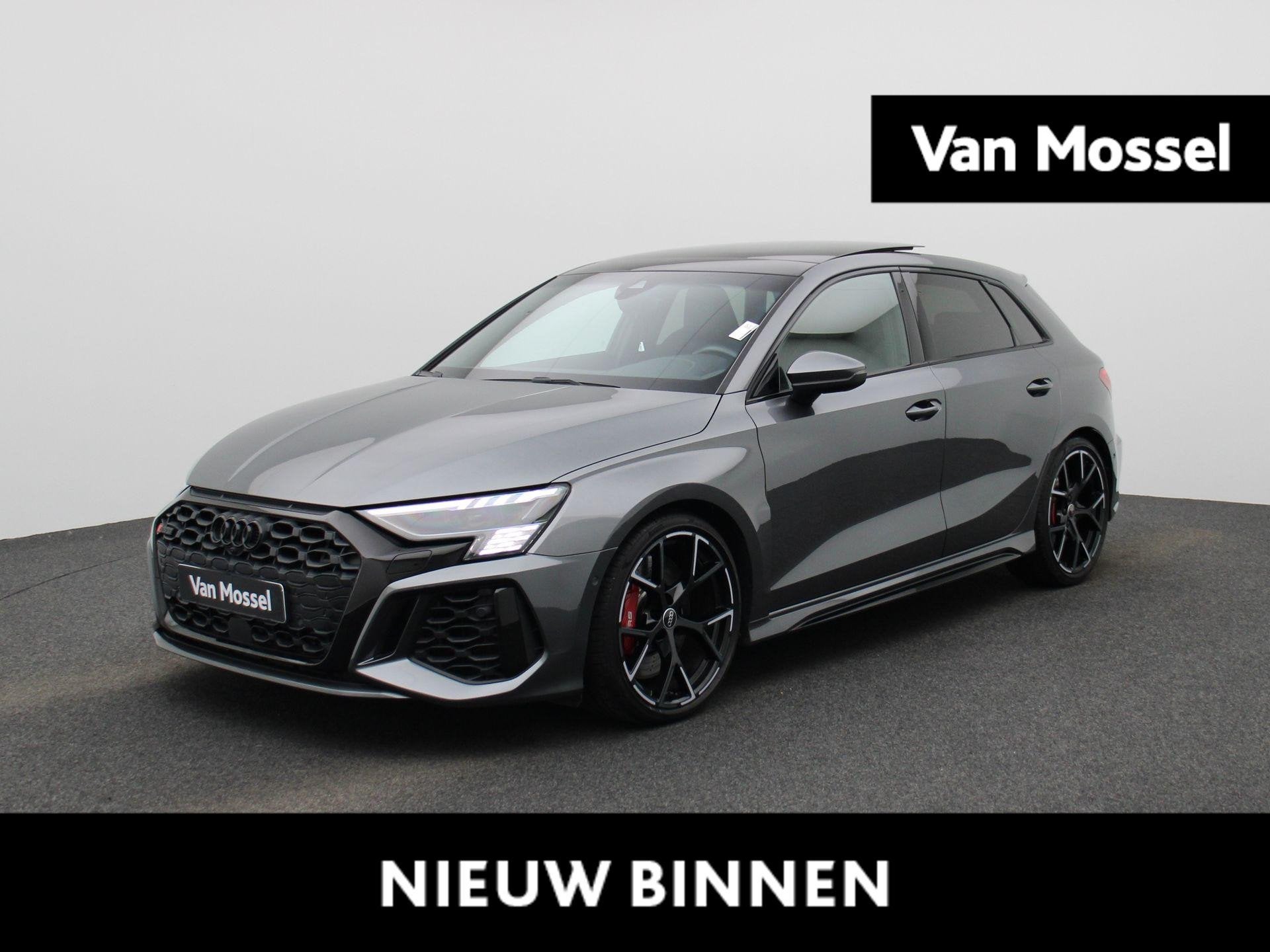 Audi RS3 Sportback 2.5 TFSI quattro S tronic MASSAGEZETELS |, Auto's, Audi, Stof, Zwart, RS3, Automatische klimaatregeling
