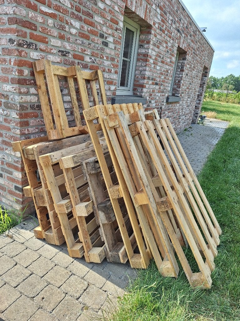 9 Houten Palletten - GRATIS AFHALEN, Doe-het-zelf en Bouw, Ophalen, Gebruikt, Minder dan 25 mm, Pallet