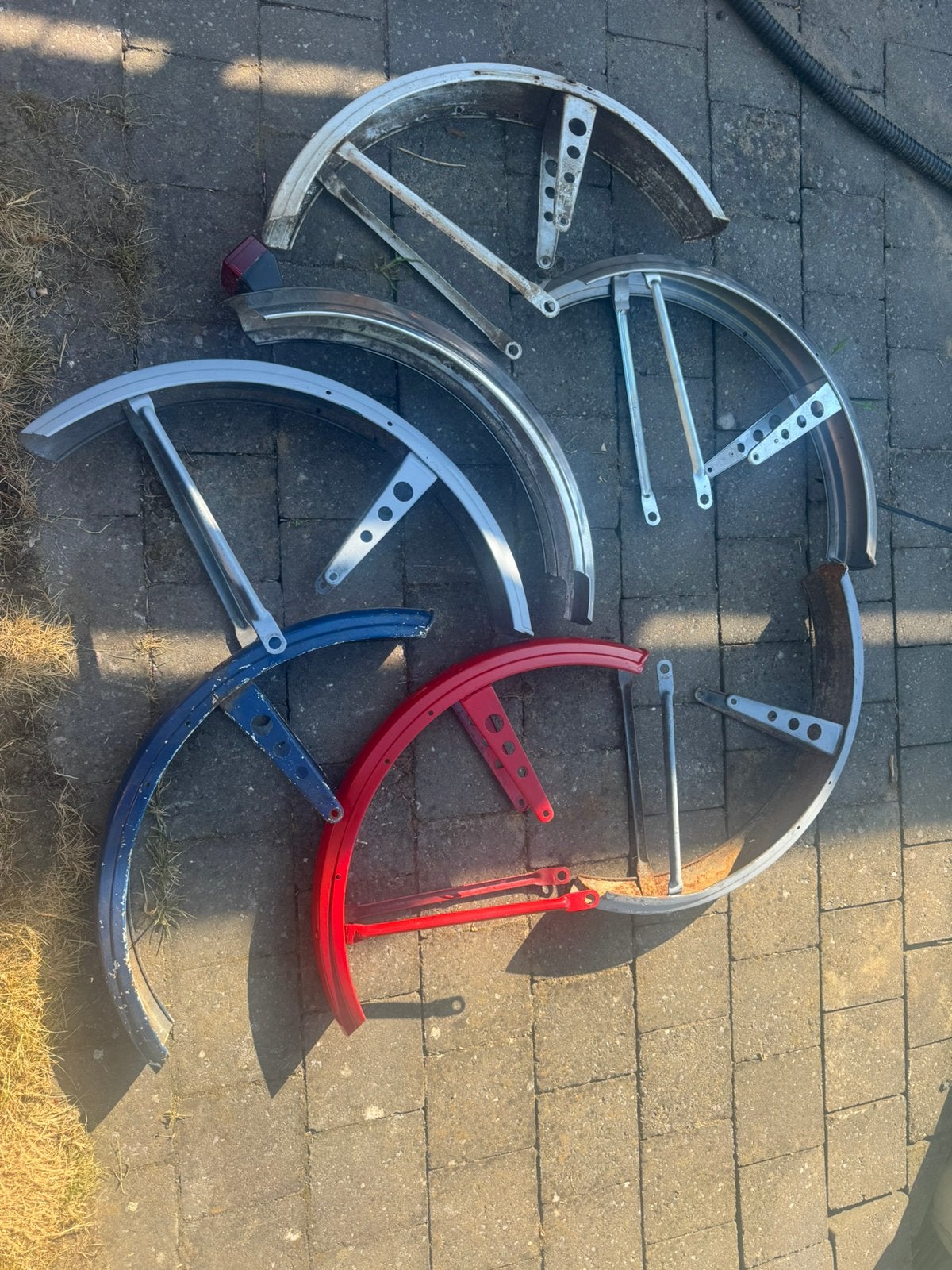 Lot spatborden, Fietsen en Brommers, Ophalen, Gebruikt
