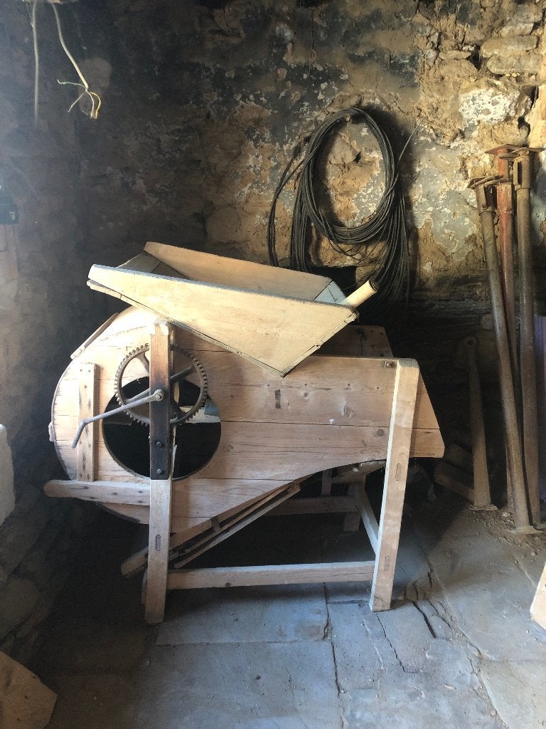Ancien moulin mural, moulin à vent - complet et fonctionnel!, Enlèvement, Cultures, Céréale