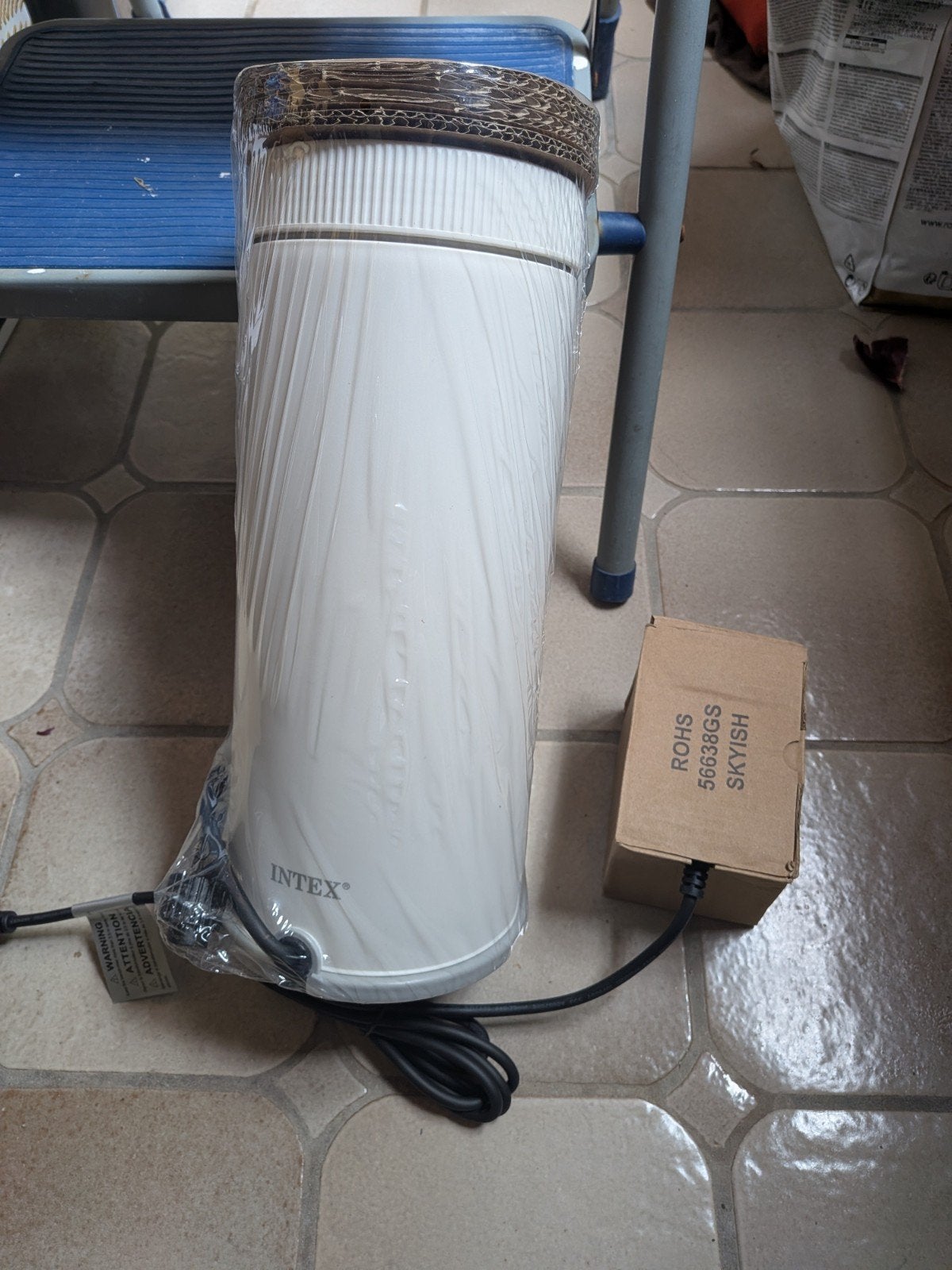 Nieuw in folie! Intex Krystal Clear Filterpomp (12V), Tuin en Terras, Ophalen, Filter