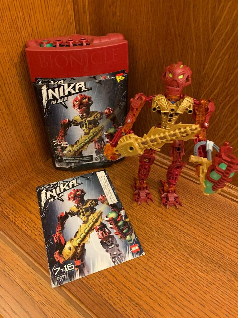 Set LEGO Bionicle Toa Nuparu Inika (réf. 8729), Enlèvement, Comme neuf, Ensemble complet, Lego