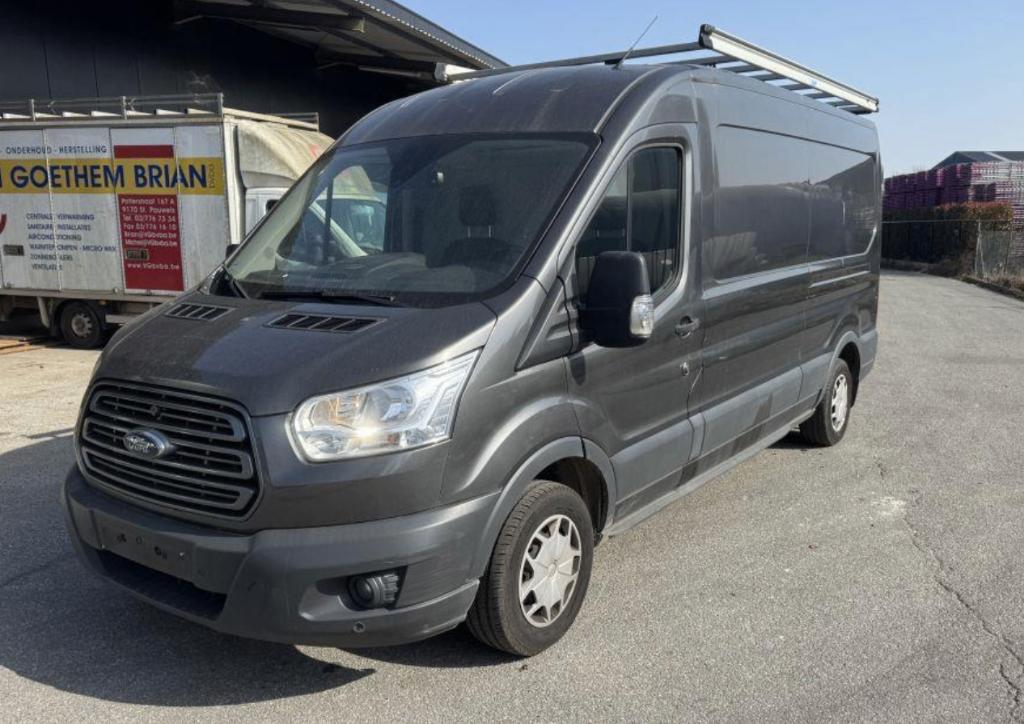 FORD TRANSIT - 2019, Auto's, Voorwielaandrijving, 4 deurs, Stof, Zwart