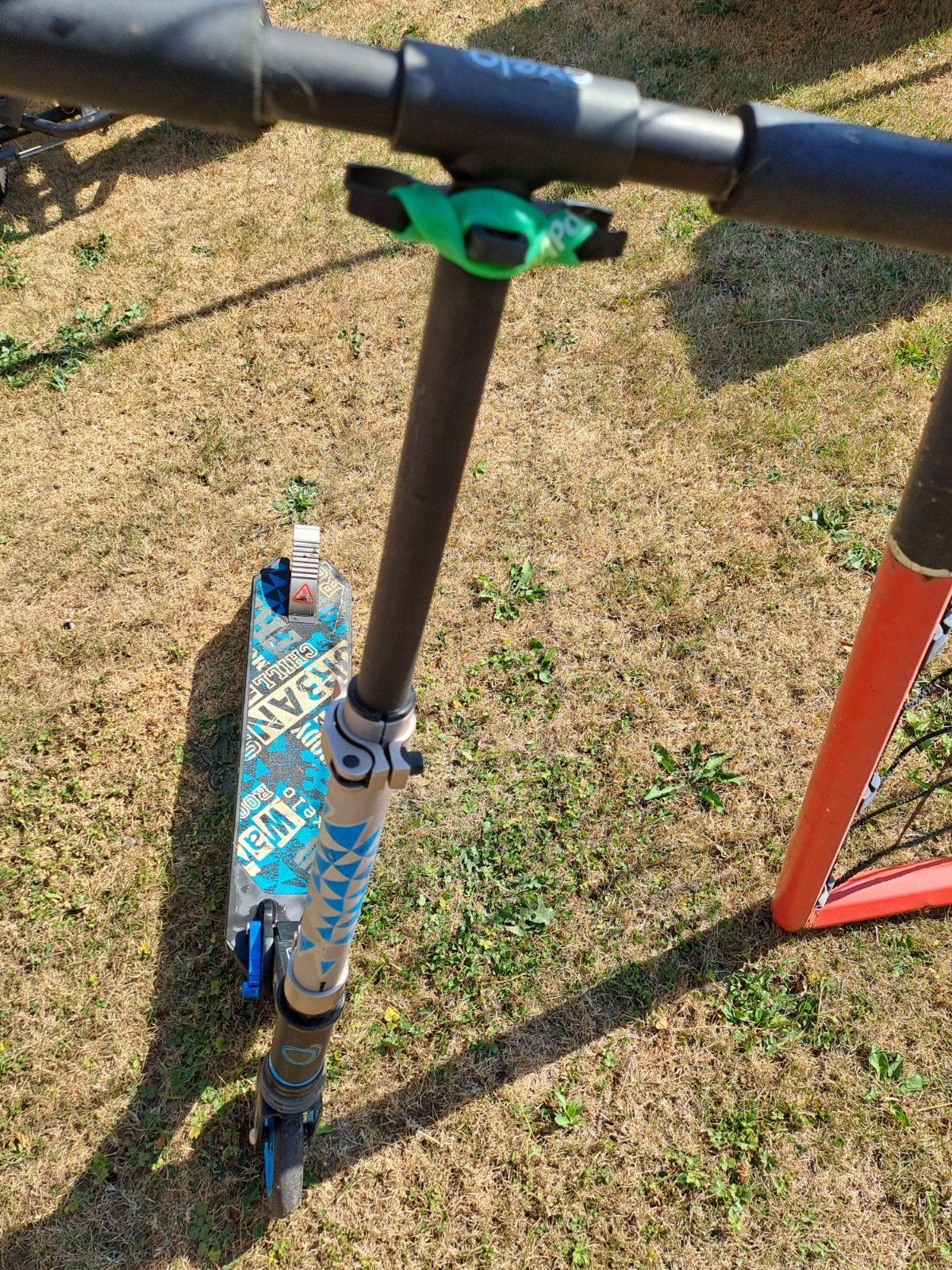 kinder step, Fietsen en Brommers, Ophalen, Gebruikt