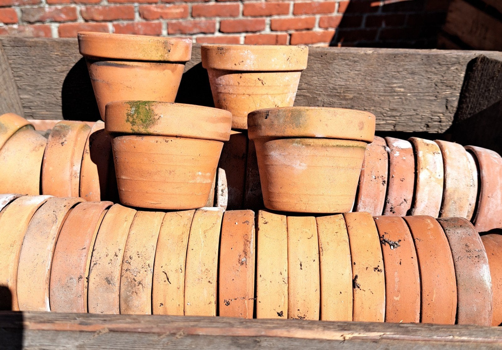 pot potten oude stenen potten decoratie, Ophalen