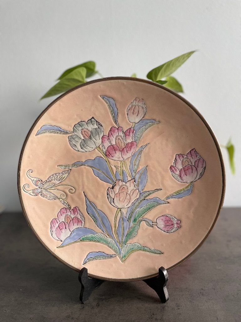 Groot decoratief bord - diameter 31,5 cm, Ophalen