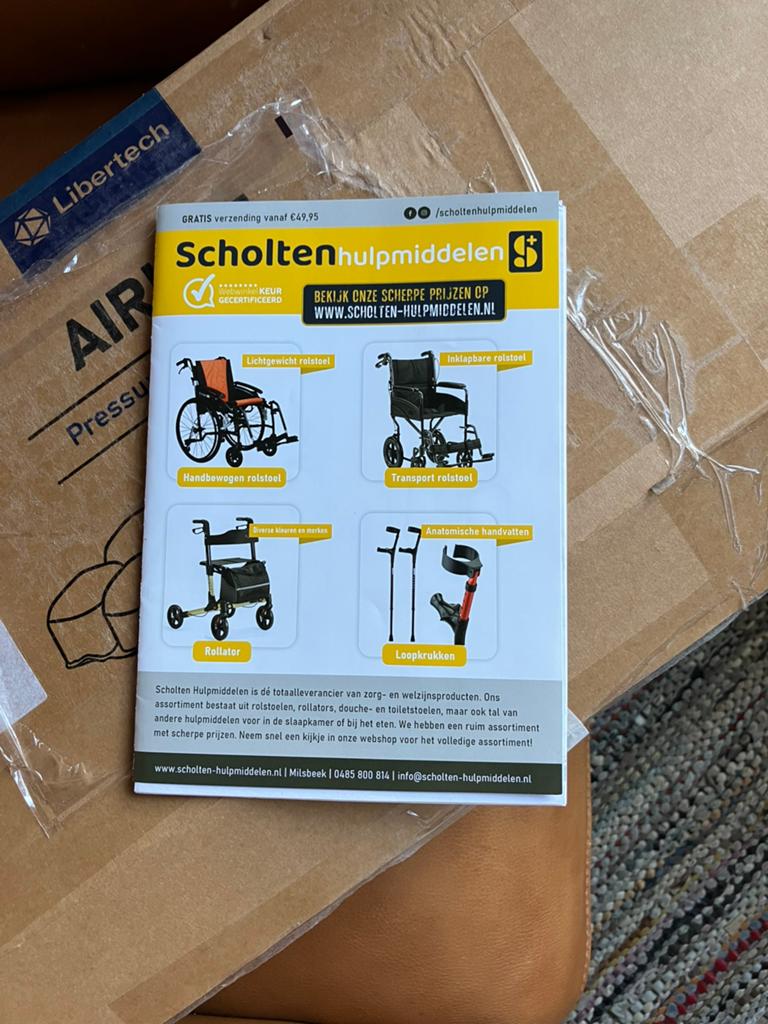 Anti-decubitus kussen, Ophalen, Zo goed als nieuw