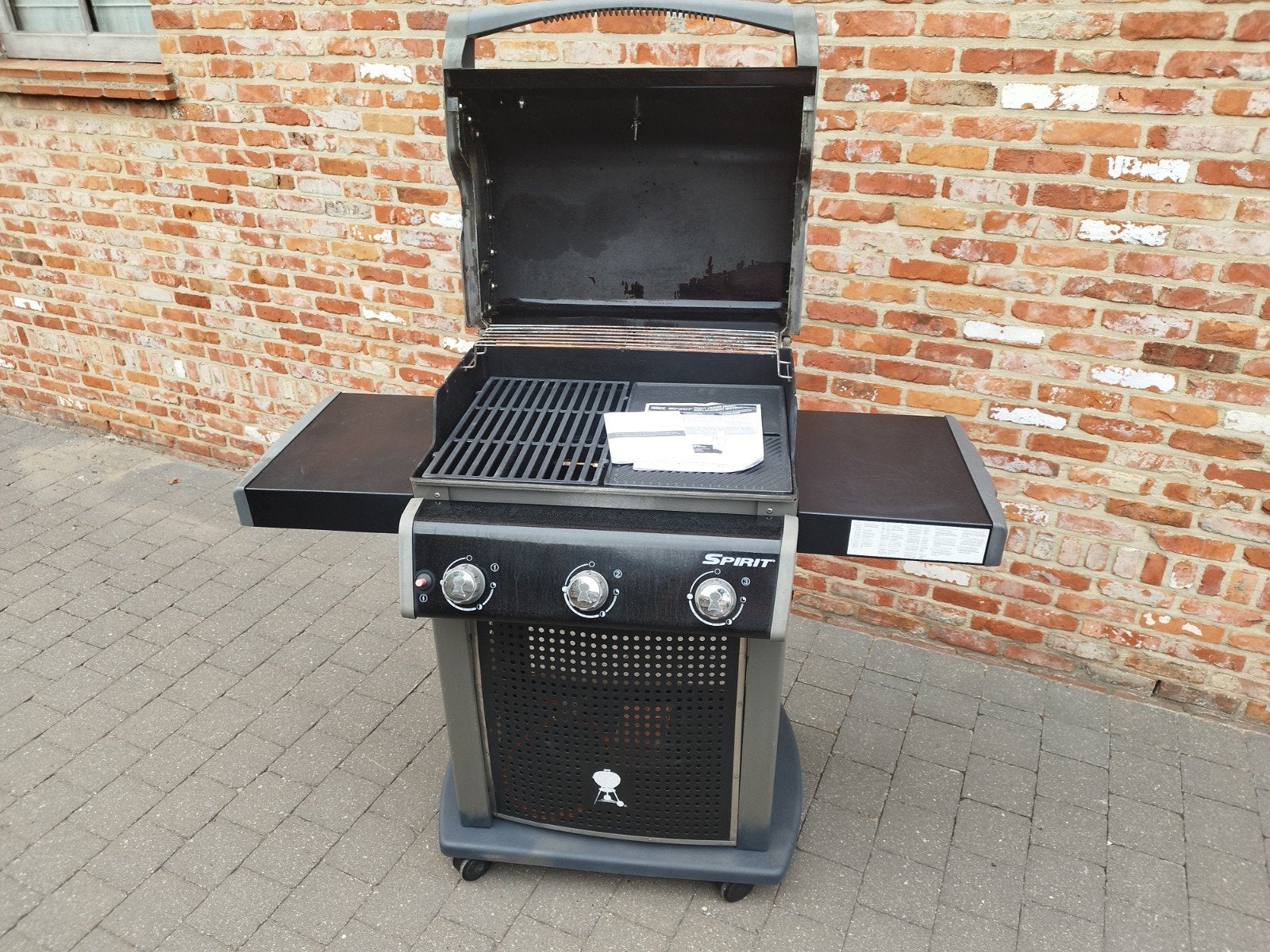 gas bbq weber classic spirit, Tuin en Terras, Ophalen, Zo goed als nieuw, Weber spirit