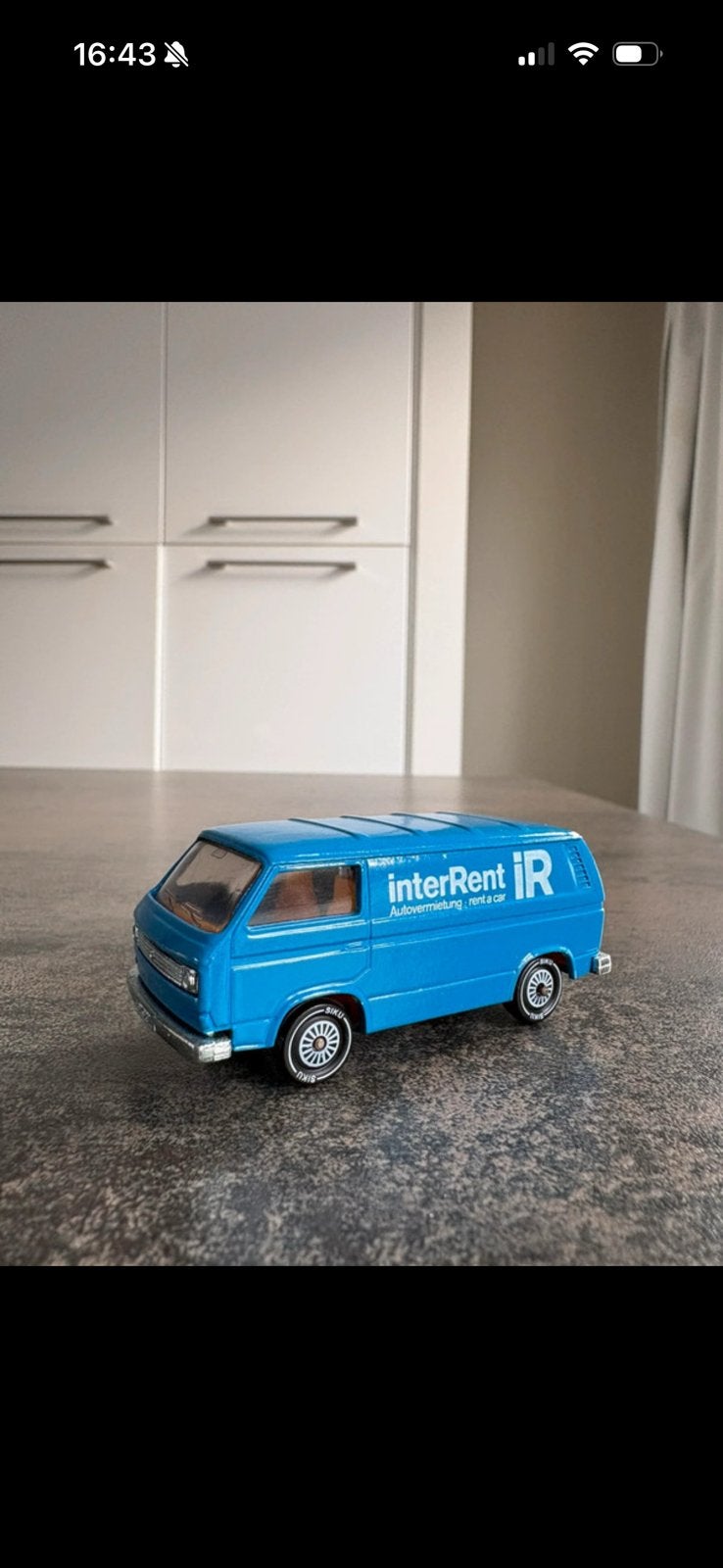 Siku Volkswagen Transporter InterRent, Enlèvement ou Envoi, Comme neuf, Voiture, SIKU