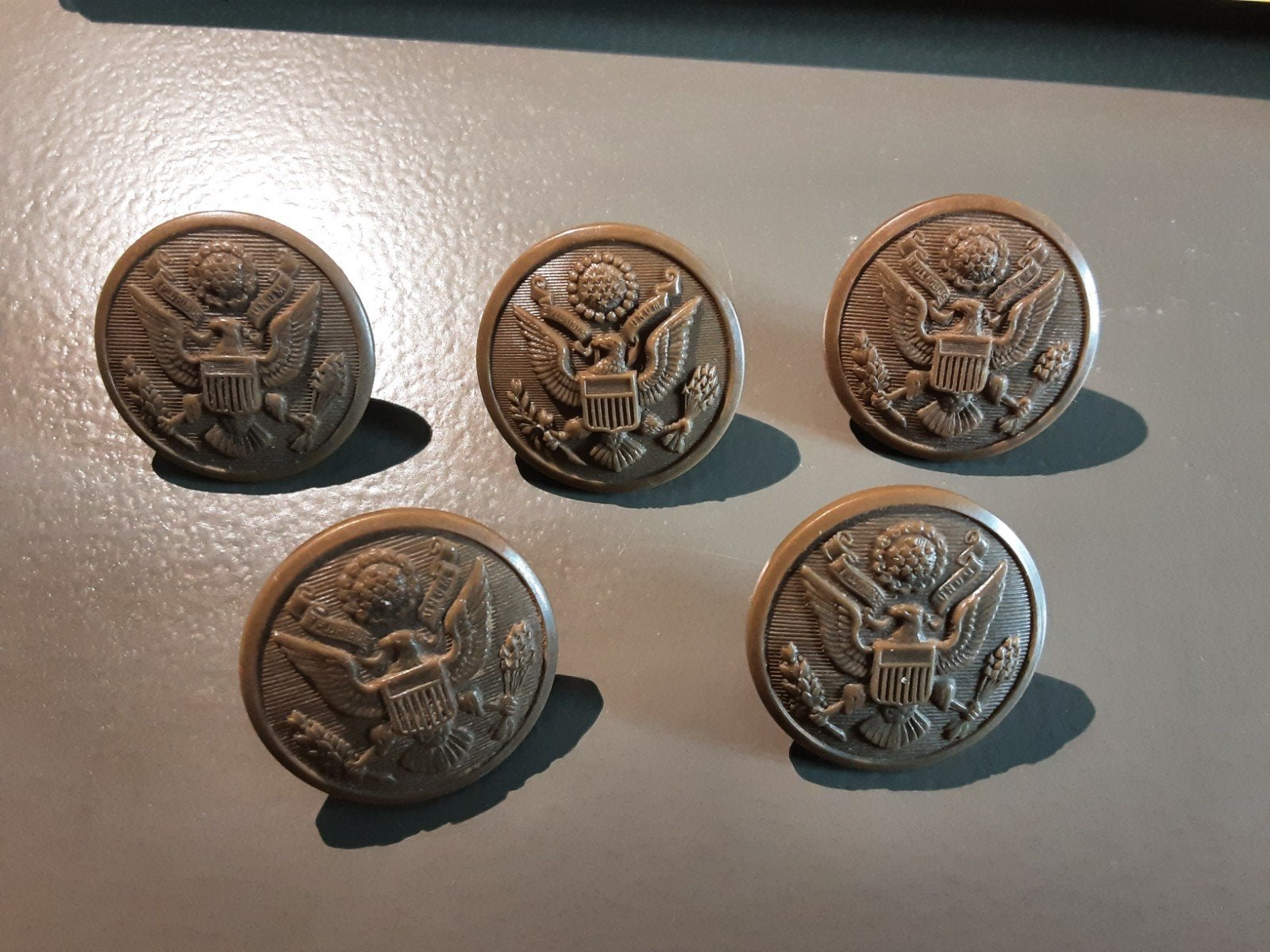 Boutons US WW2, Enlèvement ou Envoi