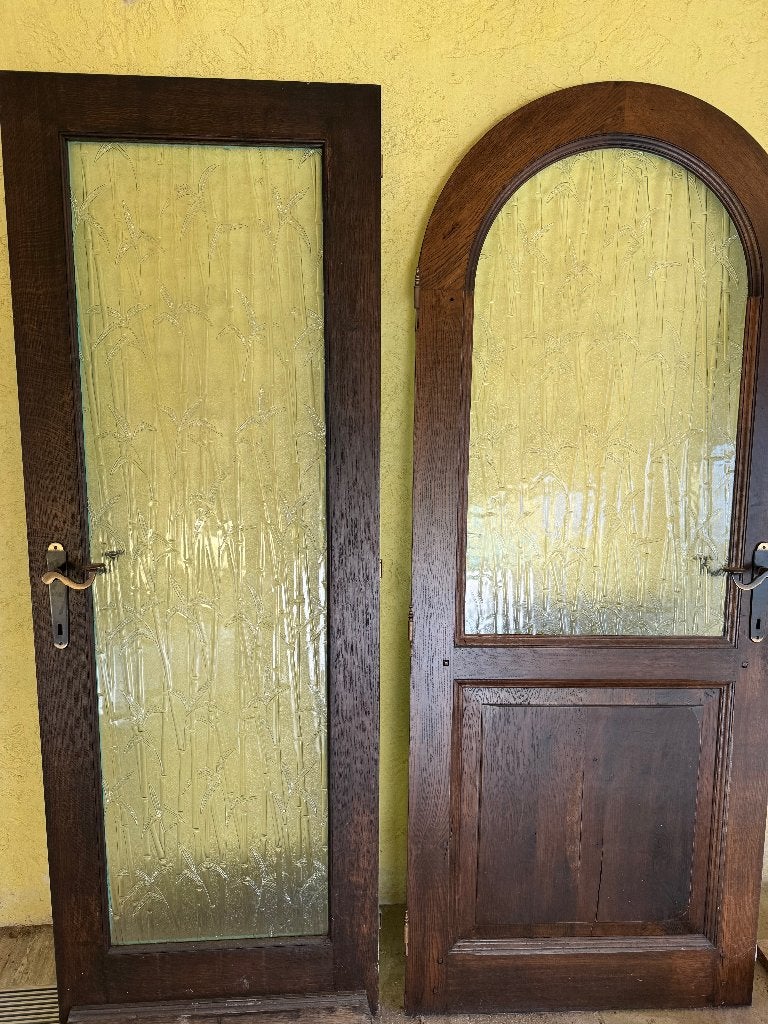 binnendeur met glas - gratis op te halen, Ophalen, Gebruikt, Glas, Binnendeur