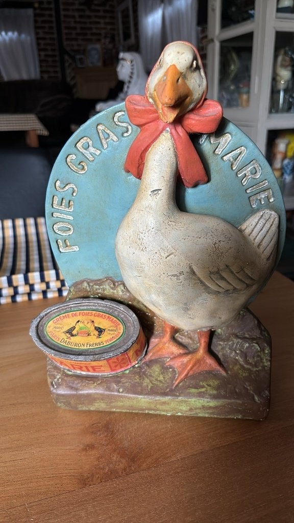 Reclamebeeld "FOIES GRAS", Ophalen, Zo goed als nieuw, Reclamebord