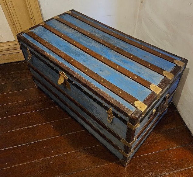 Malle de voyage rétro, Enlèvement, Maison et Meubles