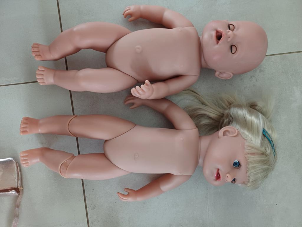 Babybornpoppen met veel kledij en accessoires, Ophalen