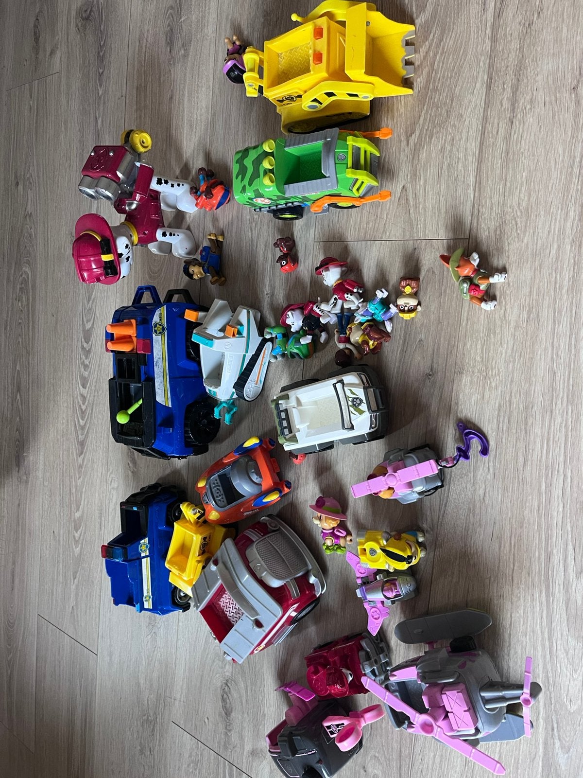 Paw patrol figuurtjes, Kinderen en Baby's, Ophalen, Zo goed als nieuw