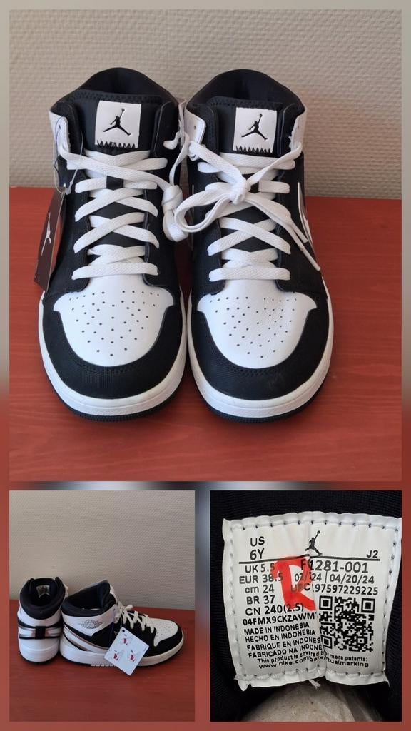 Nike Air Jordan 1 Mid EasyOn, Enlèvement