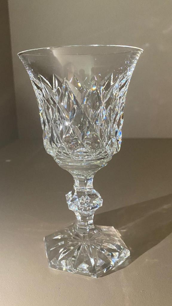 12 Val Saint Lambert kristallen waterglazen, Antiek en Kunst, Antiek | Glaswerk en Kristal, Ophalen