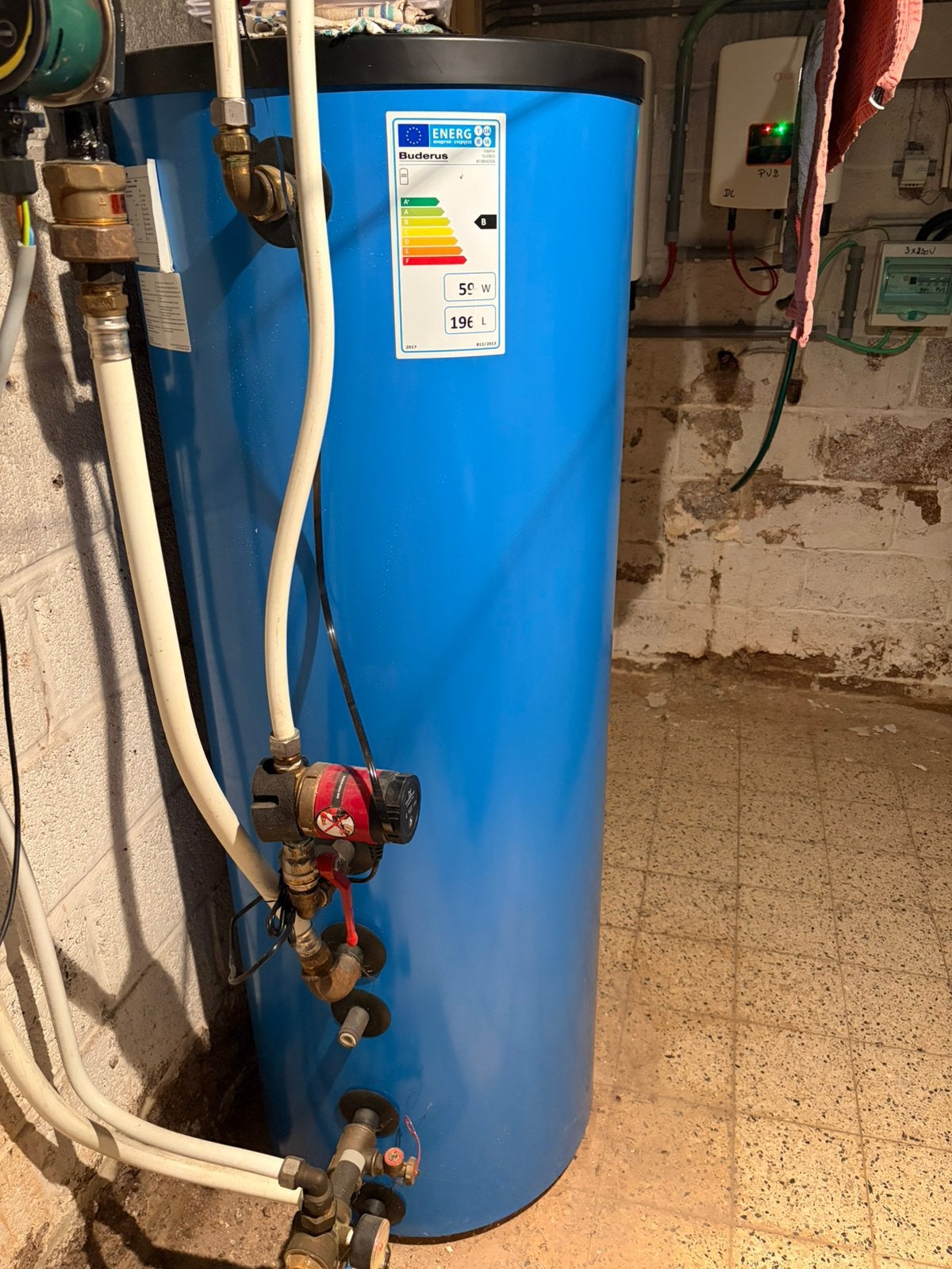 Boiler Buderus, Enlèvement, Comme neuf, Boiler