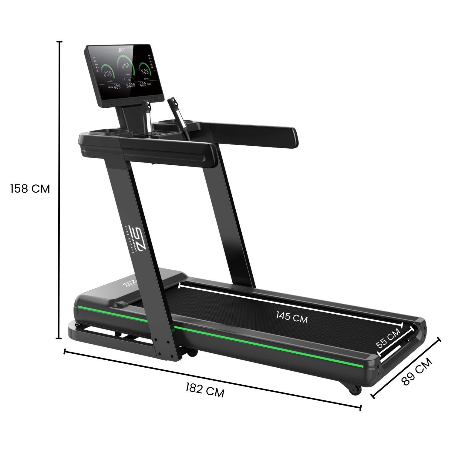 Loopband Senz Sports M9000, Sport en Fitness, Fitnessapparatuur, Loopband, Ophalen