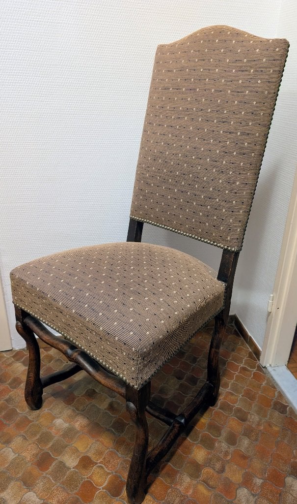 Chaises salle à manger, Maison & Meubles, Renaissance espagnole, Comme neuf, Brun, Enlèvement