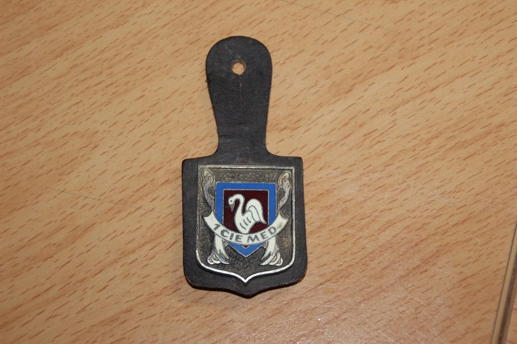 ABL borsthanger „1 Cie Med”, Verzenden, Landmacht, Embleem of Badge