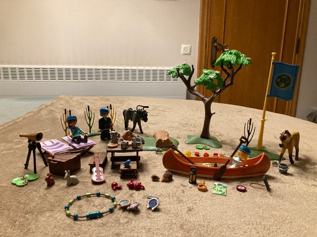 Playmobil Spirit Paardenkamp,  4+ (met doos en boekje), Ophalen of Verzenden, Zo goed als nieuw, Overige series