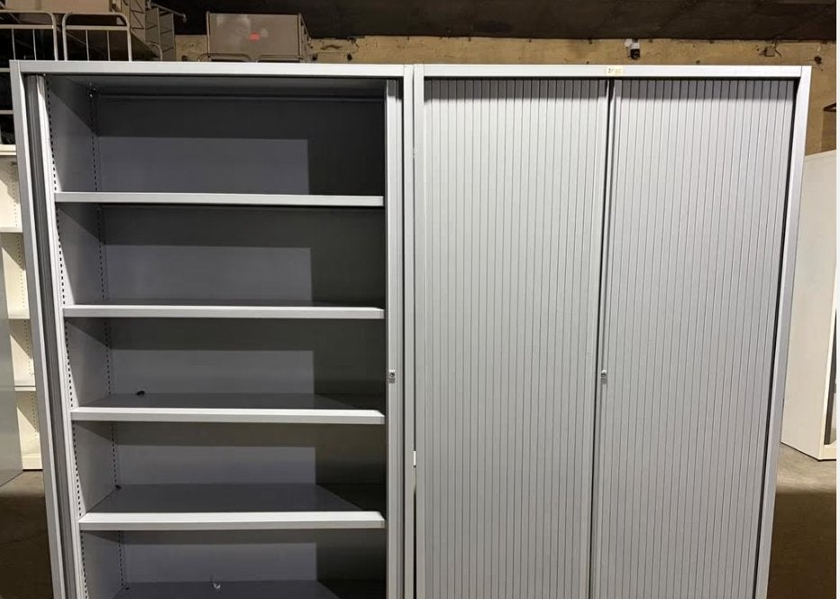 Armoire métallique professionnelle étagères et penderie, Enlèvement ou Envoi, Comme neuf