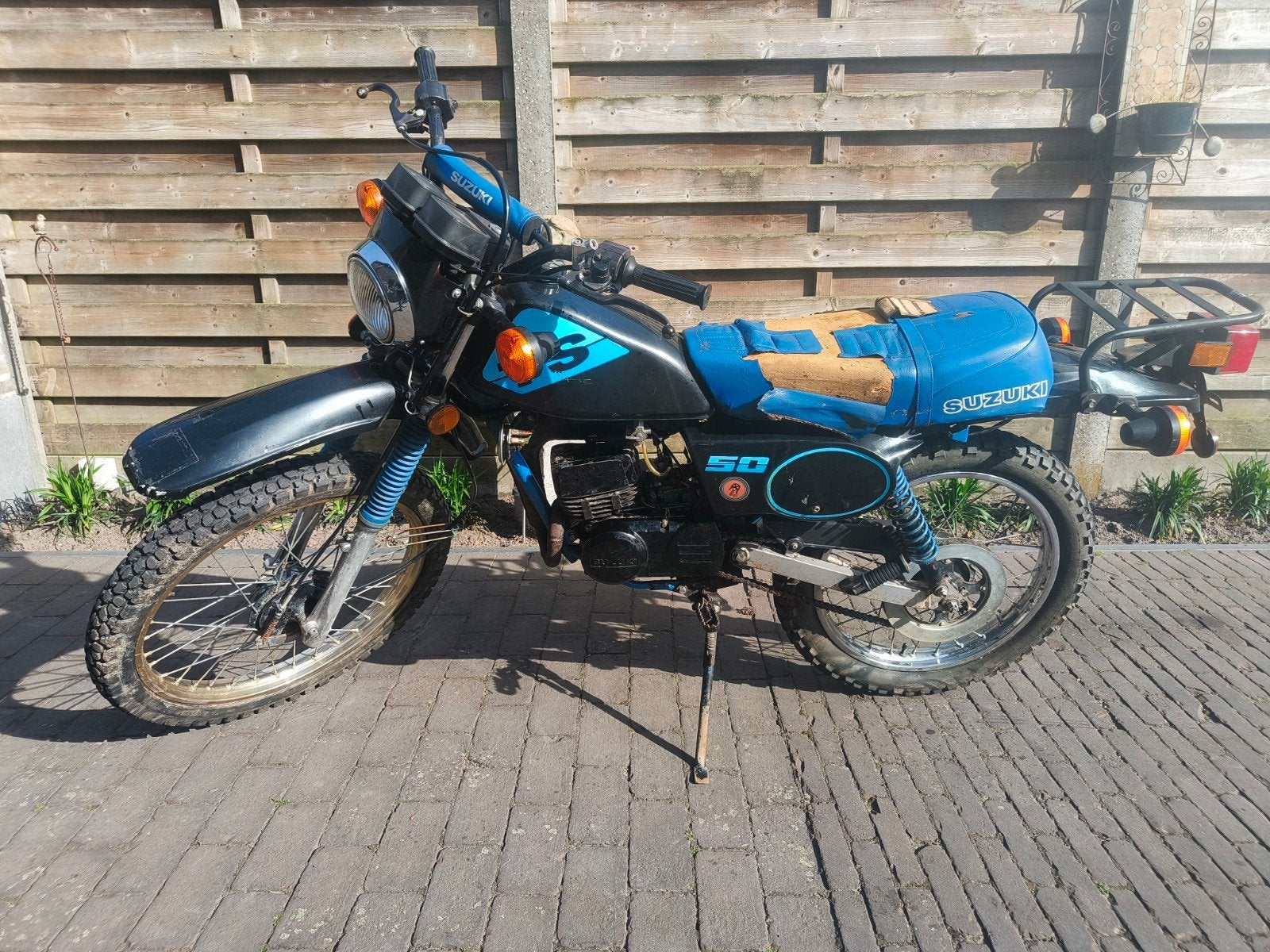 Suzuki TS 50, Fietsen en Brommers, Brommers | Oldtimers, Ophalen