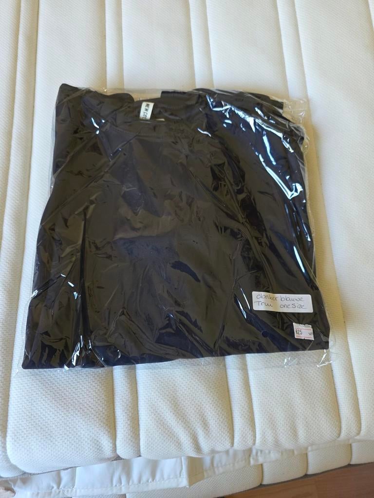 Donker blauwe trui one size, Ophalen of Verzenden