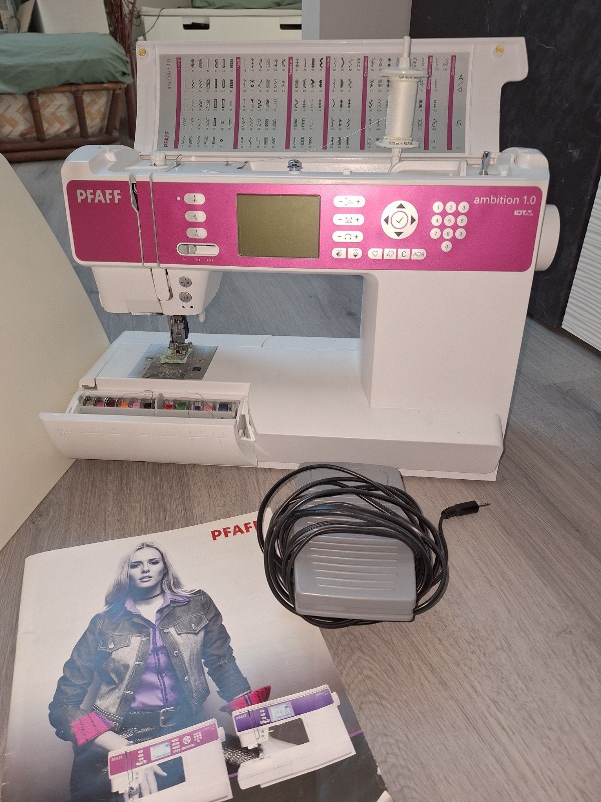 naaimachine pfaff ambitieniveau 1.0, Ophalen, Naaimachine, Pfaff