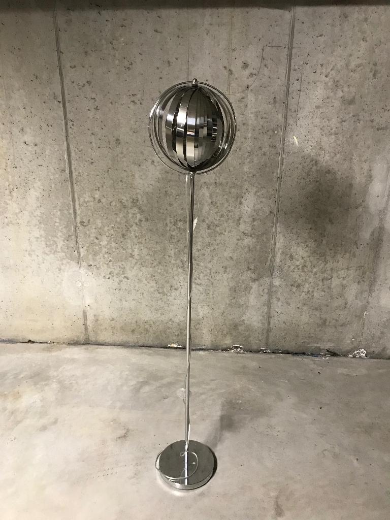 Lampe sur pied, Vintage, Comme neuf, Métal, 150 à 200 cm