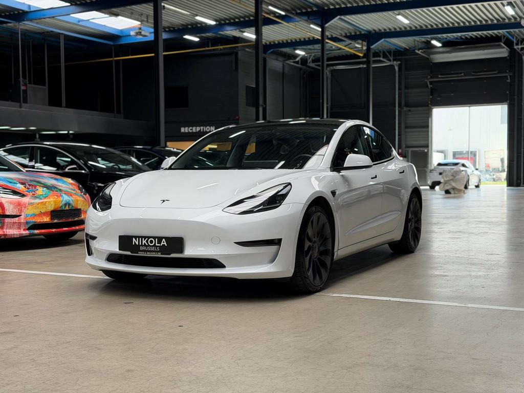 Tesla Model 3 PERFORMANCE - AWD - FACELIFT - AUTOPILOT, Autos, Tesla, Achat, 4 portes, Entreprise, Noir