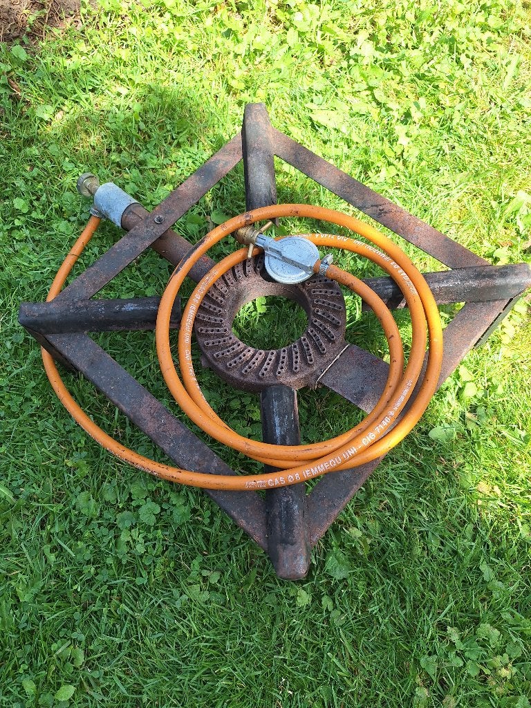 Réchaud gaz avec détendeur, Enlèvement, Utilisé, Autres types