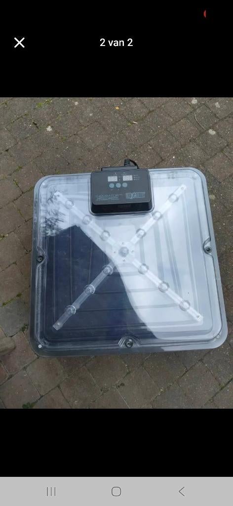 Broedkast, Ophalen, Zo goed als nieuw, Broedmachine