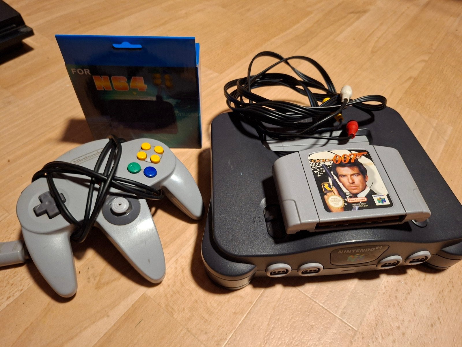 Nintendo 64, Games en Spelcomputers, Ophalen of Verzenden, Gebruikt, Met 1 controller, Met games
