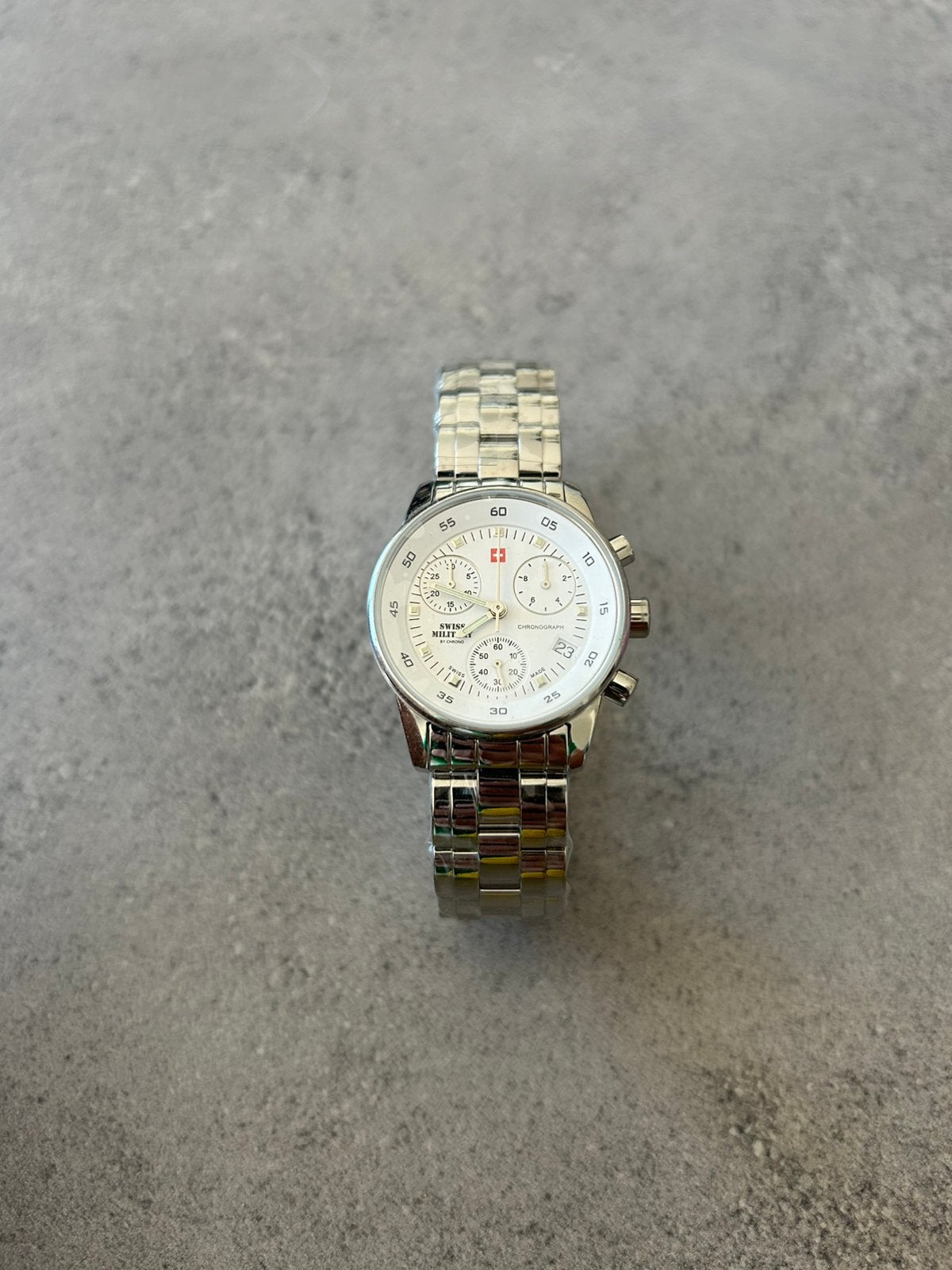 Horloge SWISS MILITARY BY CHRONO SM34013, Enlèvement, Comme neuf