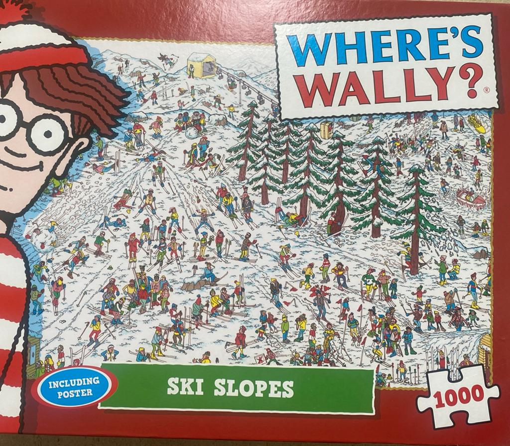 Puzzel where is wally, Ophalen, Zo goed als nieuw