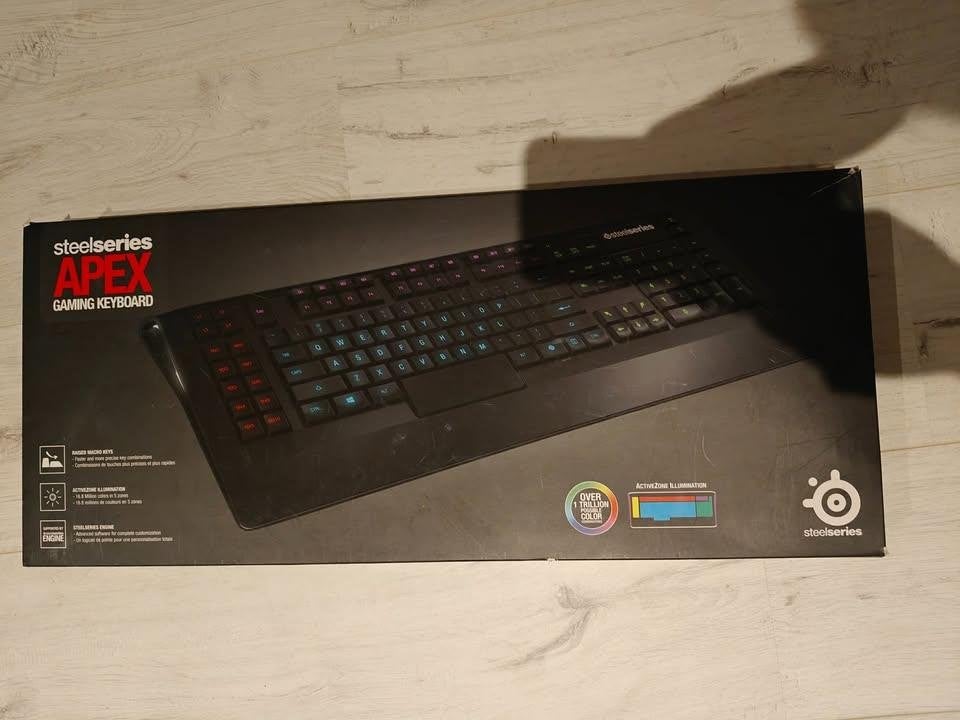 Gaming Keyboard APEX steelseries (azerty), Computers en Software, Ophalen, Gebruikt, Azerty, Steelseries