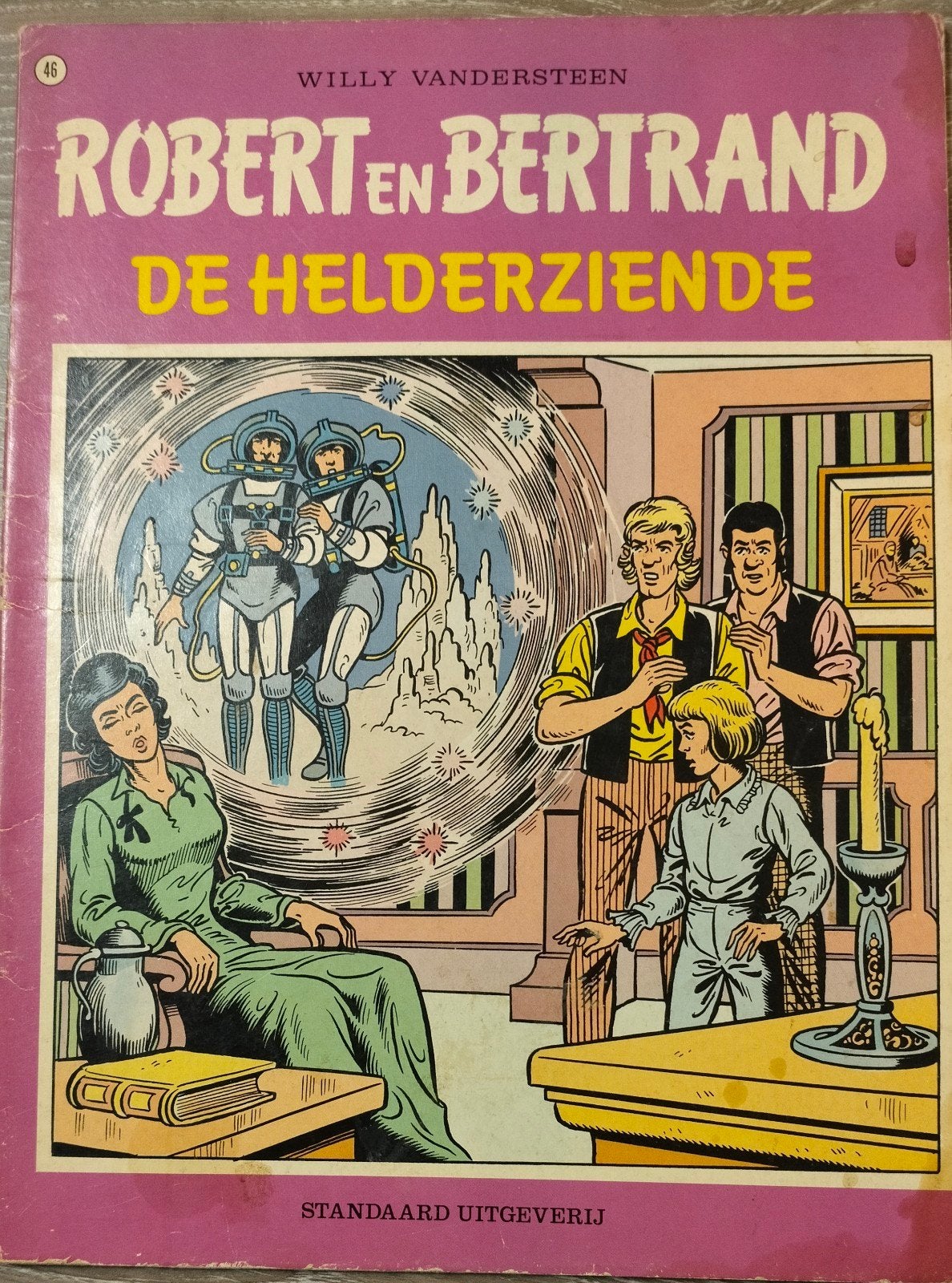 De helderziende, Eén stripboek, Ronald van Riet, Ophalen, Gelezen