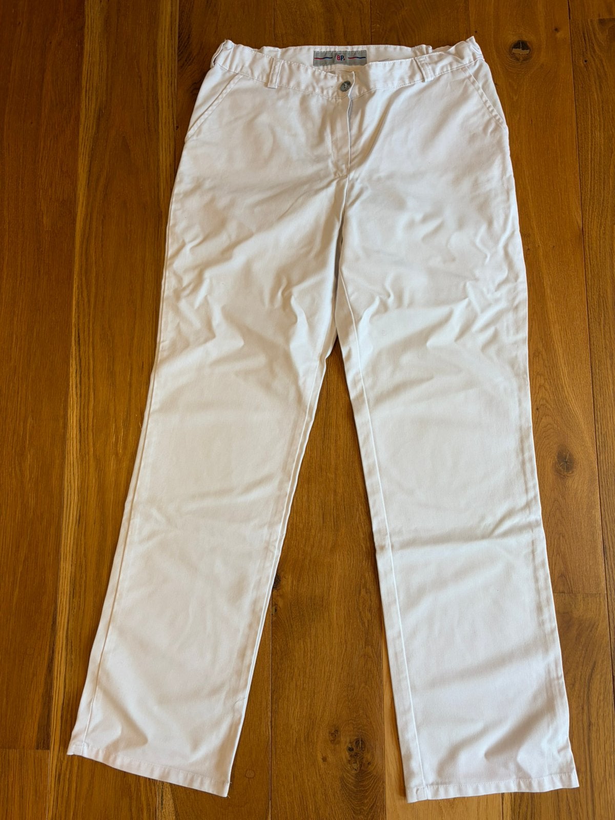 Stagebroen BP, Wit, Maat 42/44 (L), Ophalen of Verzenden, Lang