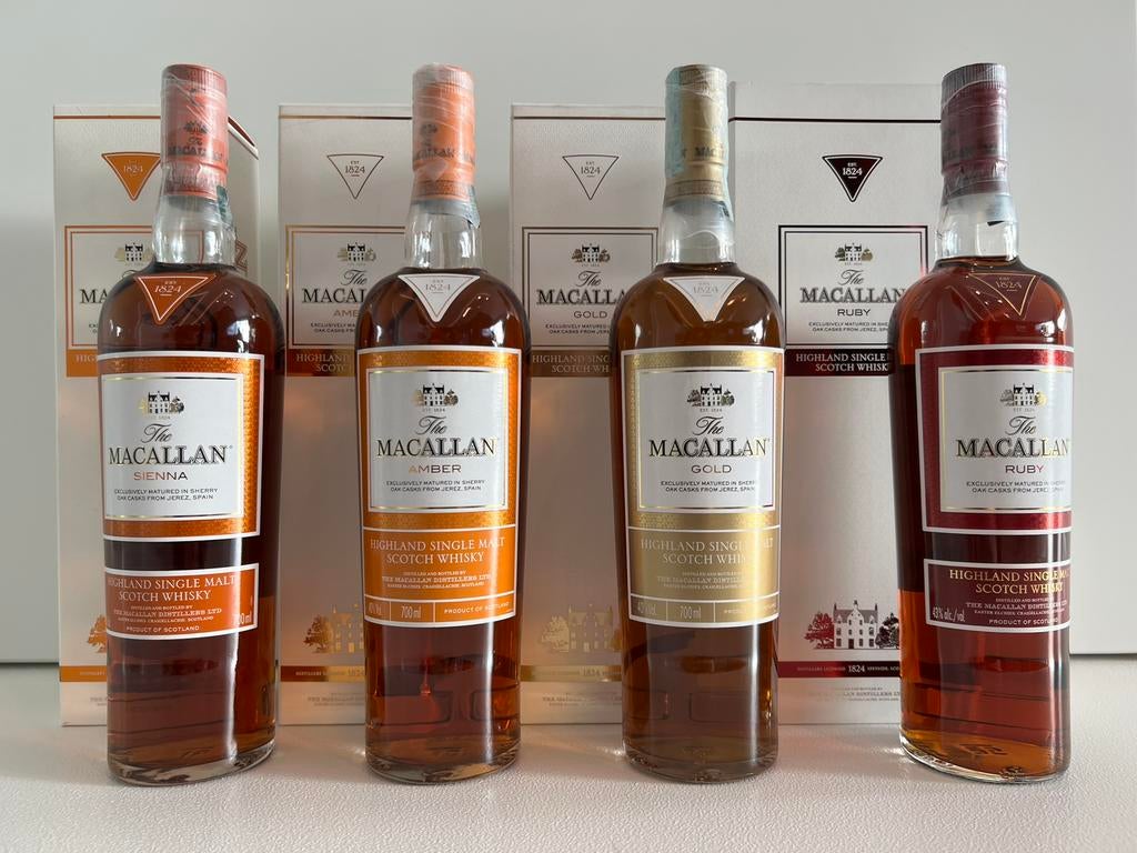 Macallan 1824 reeks, Verzamelen, Wijnen, Ophalen, Zo goed als nieuw