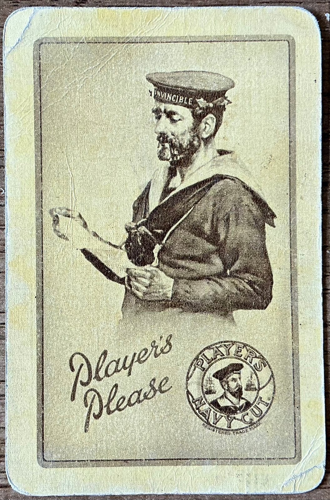 Carte à jouer PLAYER'S PLEASE/NAVY CUT, Collections, Enlèvement ou Envoi, Comme neuf, Carte(s) à jouer