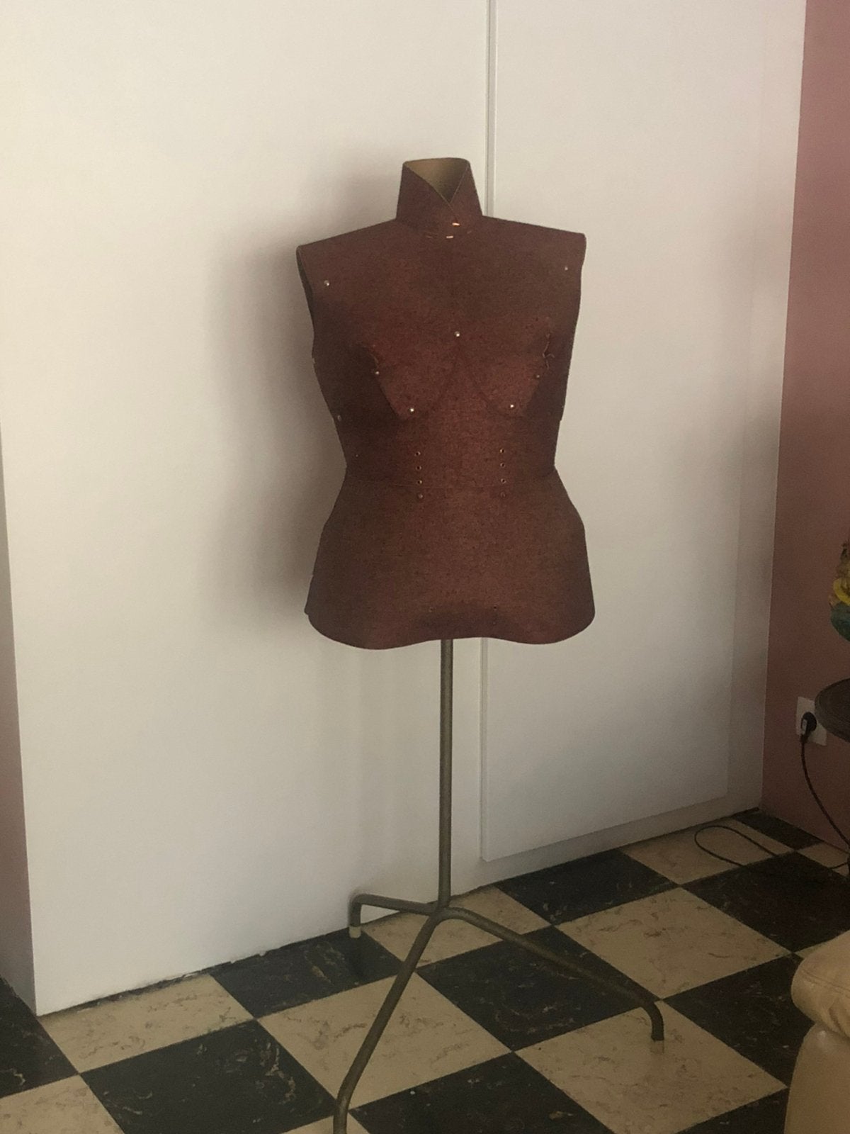 Ancien Mannequin, en carton, Enlèvement, Utilisé, Mannequin