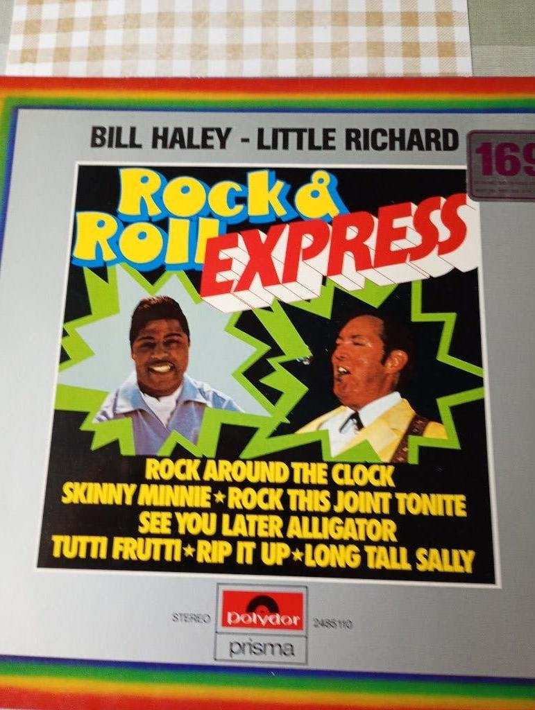 Little Richard , Bill Haley - Rock 'n roll express, Fotohoes, Ophalen of Verzenden